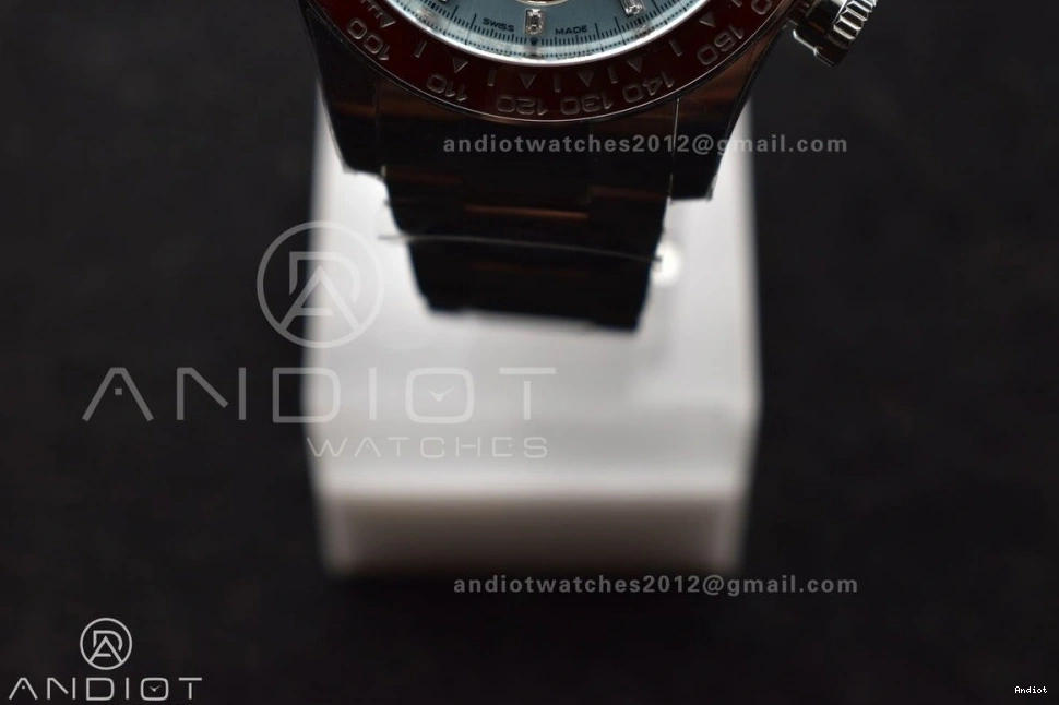 904L Bracelet Sticks Asian Best 1:1 Blue SS SS 4131 126506 on Ice Super Dial Clean 904L Edition Markers Daytona Clone 0128